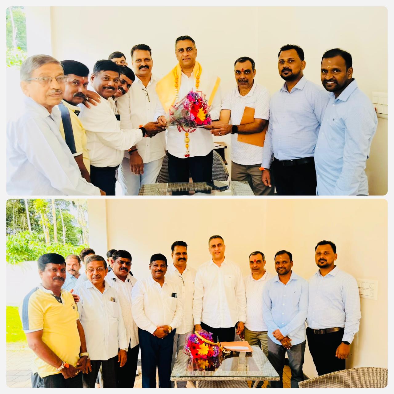 ಶಾಸಕ ಪೊನ್ನಣ್ಣಗೆ ಕುಲಾಲ ಕುಂಬಾರರ ಸಂಘದ ಅಭಿನಂದನೆ