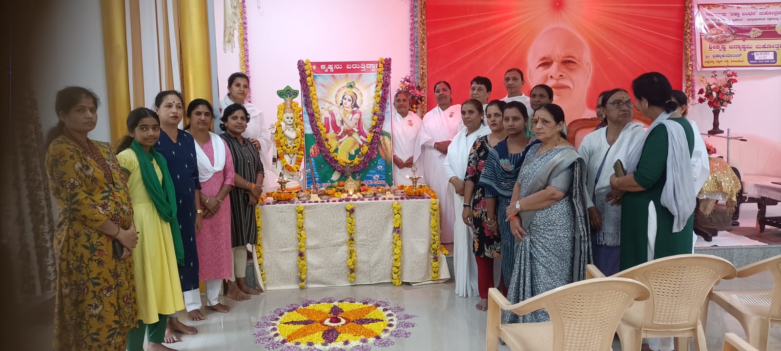 ವಿರಾಜಪೇಟೆ ಬ್ರಹ್ಮಾಕುಮಾರಿ ಈಶ್ವರೀಯ ವಿಶ್ವವಿದ್ಯಾಲಯದಲ್ಲಿ ರಕ್ಷಾಬಂಧನ ಹಾಗೂ ಶ್ರೀಕೃಷ್ಣ ಜನ್ಮಾಷ್ಟಮಿ ಸಂಭ್ರಮ