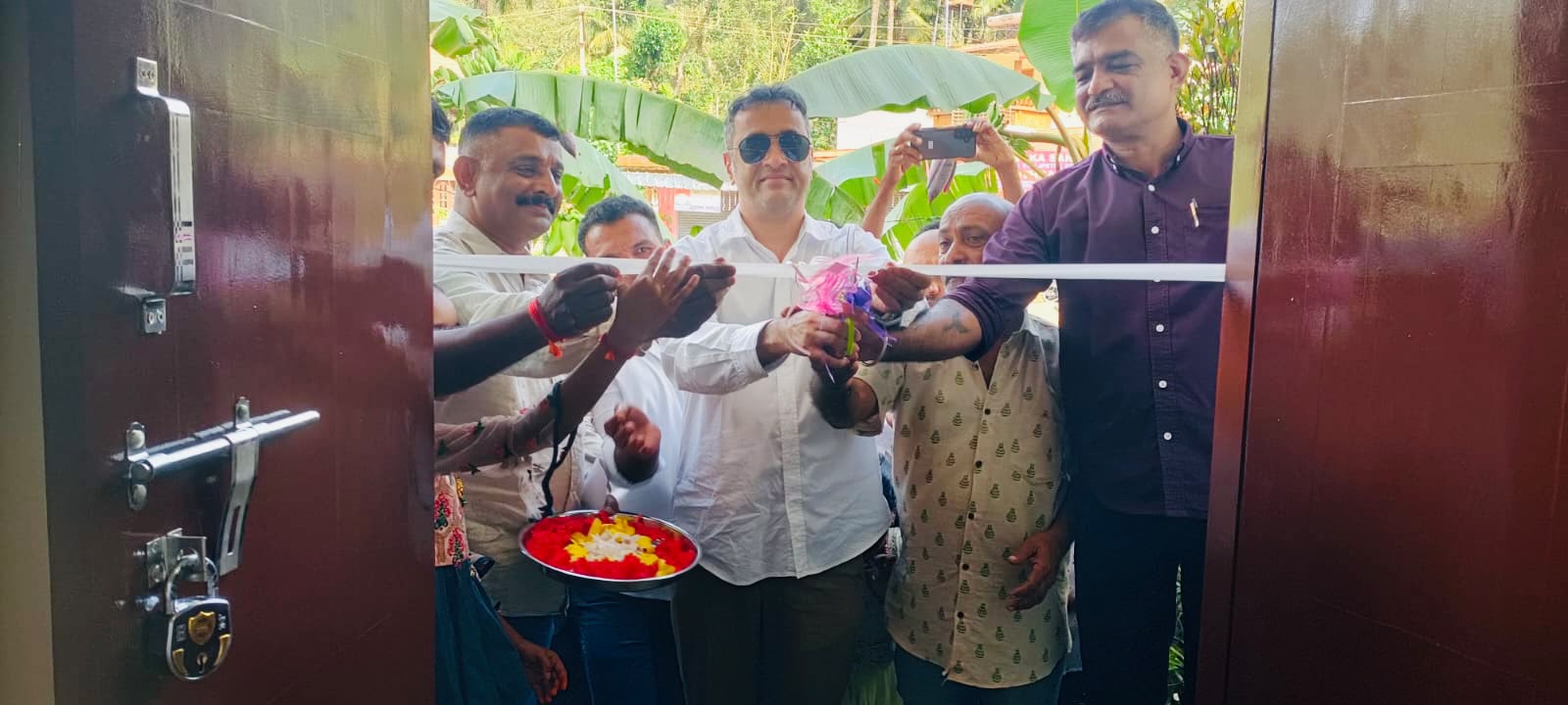 ವಿರಾಜಪೇಟೆ: ರಾಮನಗರದಲ್ಲಿ ನಿರ್ಮಾಣಗೊಂಡಿರುವ ನೂತನ ಸಮುದಾಯ ಭವನ ಉದ್ಘಾಟನೆ