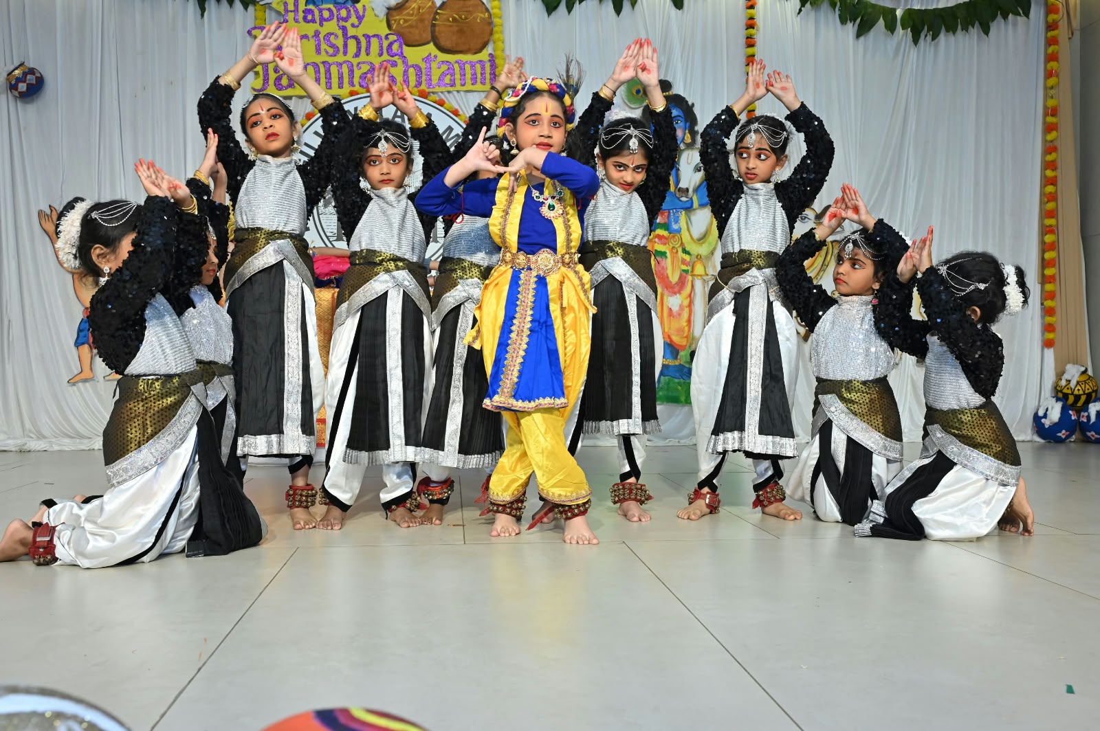 ಕೊಡಗು ವಿದ್ಯಾಲಯದಲ್ಲಿ ಸಂಭ್ರಮದ ಶ್ರೀಕೃಷ್ಣ ಜನ್ಮಾಷ್ಟಮಿ