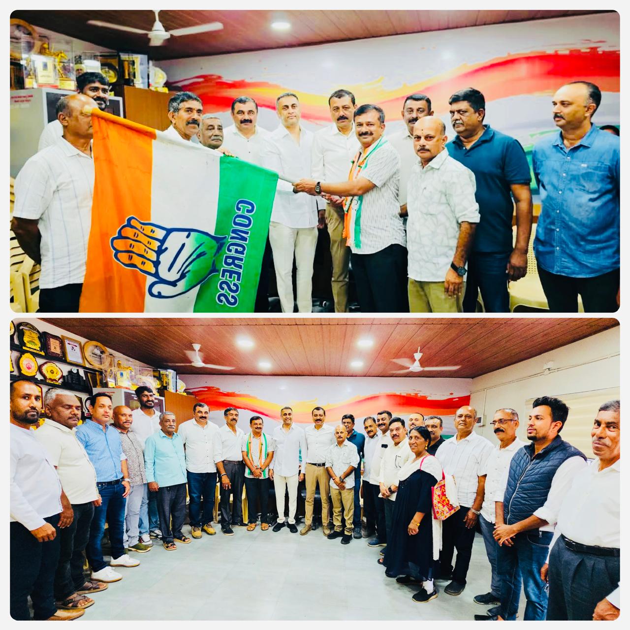 ಪೊನ್ನಂಪೇಟೆ: ಬಿಜೆಪಿ ಮುಖಂಡ ಬಿ.ಎಂ ಪ್ರಕಾಶ್ ಕಾಂಗ್ರೆಸ್ ಸೇರ್ಪಡೆ