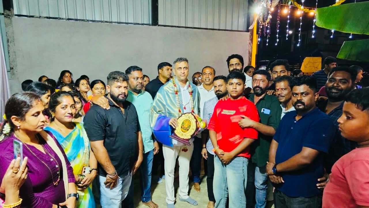 ಗೋಣಿಕೊಪ್ಪಲಿನ ಹರಿಶ್ಚಂದ್ರಪುರದಲ್ಲಿ ಗಣೇಶೋತ್ಸವದಲ್ಲಿ ಶಾಸಕ ಎ.ಎಸ್.ಪೊನ್ನಣ್ಣ ಭಾಗಿ