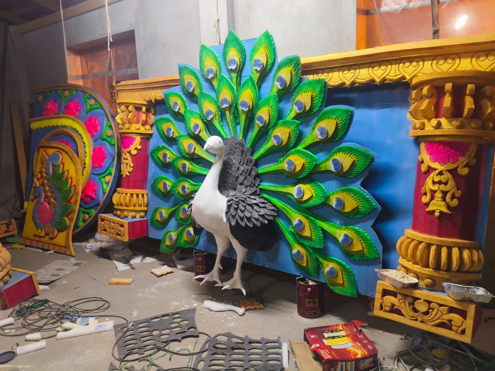 ಬಾಡಿಗೆ ಟ್ಯಾಬ್ಲೋಗೆ ಬ್ರೇಕ್; ಪುಟಾಣಿನಗರ ಯುವಕರ ಕೈಚಳಕಕ್ಕೆ ಗಣೇಶೋತ್ಸವದಲ್ಲಿ ವಿಶೇಷ ಮೆರುಗು!