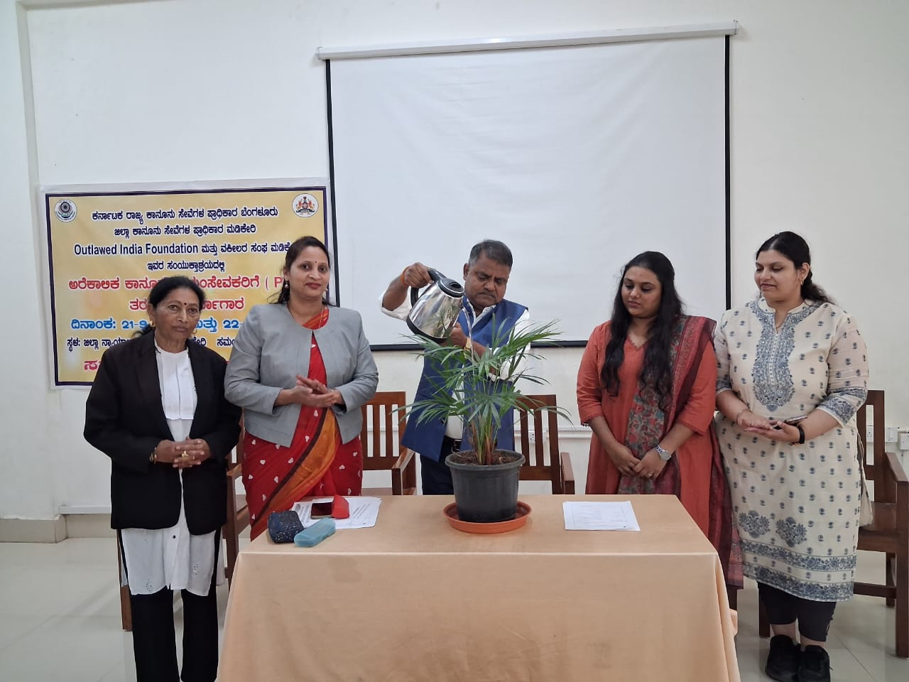 ಅರೆಕಾಲಿಕ ಕಾನೂನು ಸ್ವಯಂ ಸೇವಕರ ತರಬೇತಿ ಕಾರ್ಯಾಗಾರ ಉದ್ಘಾಟನೆ
