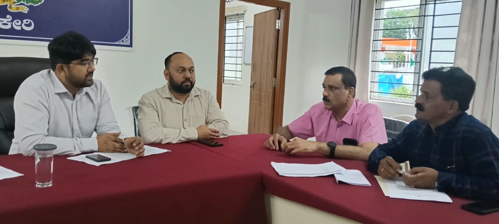 ಎಸ್‍ಐಆರ್ ಪ್ರಕ್ರಿಯೆ; ರಾಜಕೀಯ ಪಕ್ಷಗಳ ಪ್ರಮುಖರೊದಿಗೆ ಉಪ ವಿಭಾಗಾಧಿಕಾರಿ ಸಭೆ 