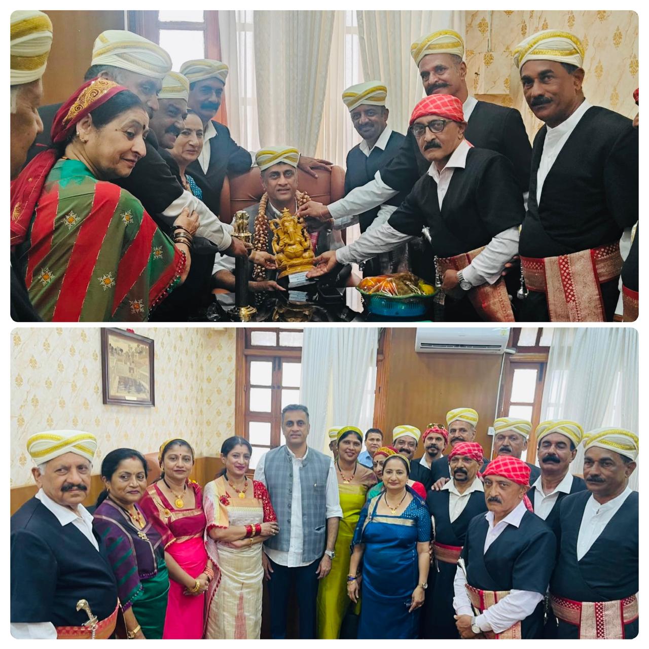 ಶಾಸಕ ಎ.ಎಸ್.ಪೊನ್ನಣ್ಣ ಅವರಿಗೆ ಮೈಸೂರು ಕೊಡವ ಸಮಾಜದಿಂದ ಸನ್ಮಾನ