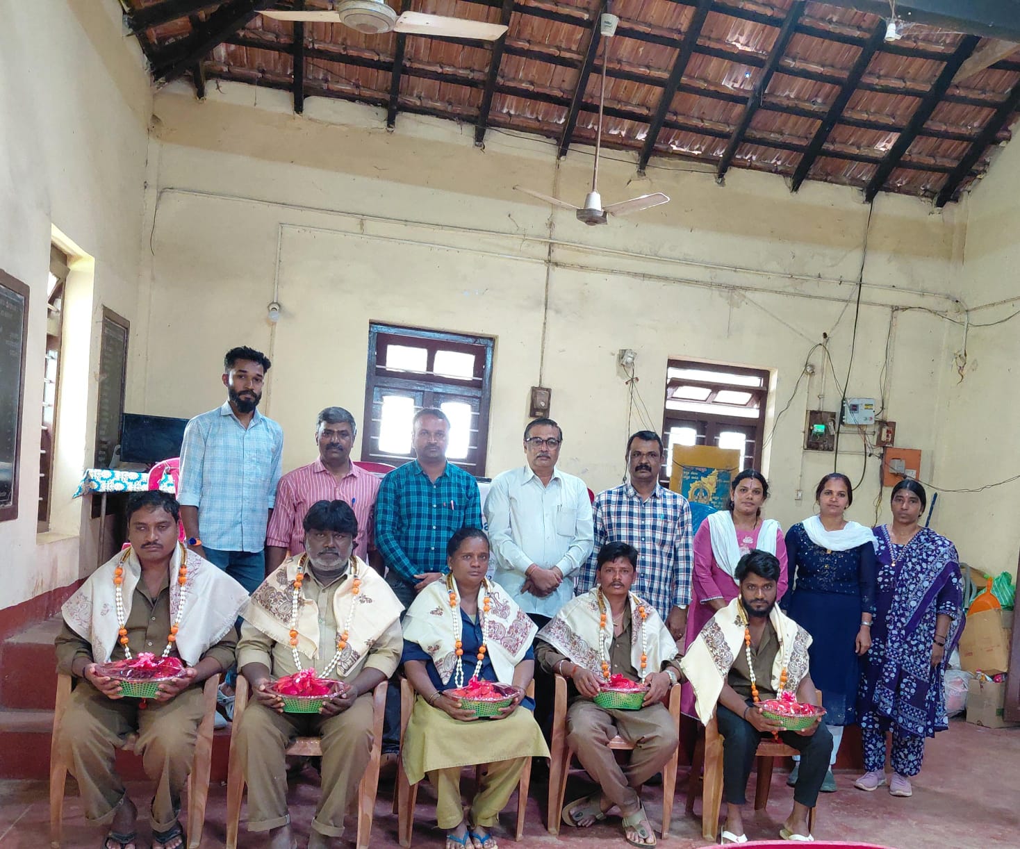 ಸಿದ್ದಾಪುರ; ಪೌರ ಕಾರ್ಮಿಕರಿಗೆ ಸನ್ಮಾನ