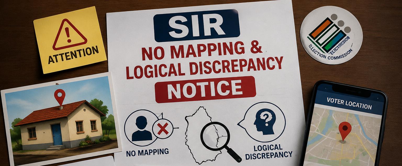 ಕೊಡಗಿನಲ್ಲಿ ಐದು ಮತಗಟ್ಟೆಗಳಿಗಿಲ್ಲ ಎಸ್ಐಆರ್ ನೋಟಿಸ್:567 ಬೂತ್ ಗಳ ಪೈಕಿ 562 ಬೂತ್ ಗಳ ಮತದಾರರಿಗೆ ನೋಟೀಸ್ ಜಾರಿ