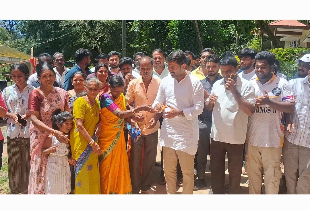 ಕಣಿವೆ ಬಸವನಹಳ್ಳಿಯಲ್ಲಿ 45 ಲಕ್ಷ ವೆಚ್ಚದ ಕಾಂಕ್ರೀಟ್ ರಸ್ತೆ ಉದ್ಘಾಟನೆ