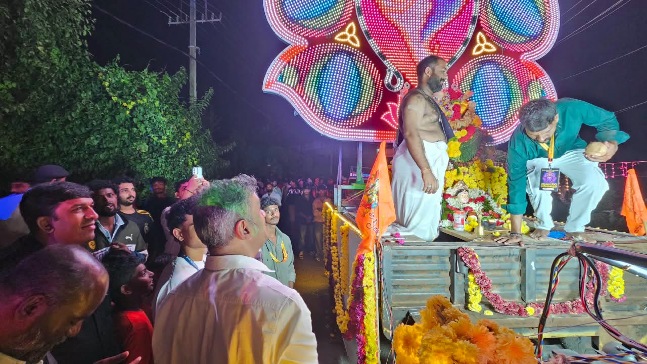 ಸುಂಕದಕಟ್ಟೆ ಗಣೇಶೋತ್ಸವದಲ್ಲಿ ಶಾಸಕ ಪೊನ್ನಣ್ಣ ಭಾಗಿ