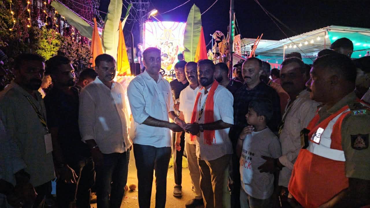 ವಿರಾಜಪೇಟೆಯಲ್ಲಿ ನೇತಾಜಿ ಉತ್ಸವ ಸಮಿತಿ ಗಣೇಶೋತ್ಸವ: ಶಾಸಕ ಎ.ಎಸ್.ಪೊನ್ನಣ್ಣ ಭಾಗಿ