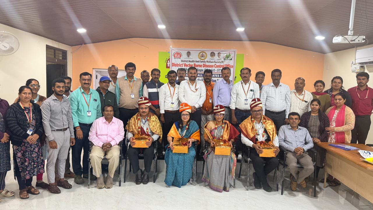 2030ಕ್ಕೆ ಭಾರತದಲ್ಲಿ ಮಲೇರಿಯಾ ಮುಕ್ತ, ಕೊಡಗು ಜಿಲ್ಲೆಗೆ ಕೇಂದ್ರ ತನಿಖಾ ತಂಡ ಭೇಟಿ