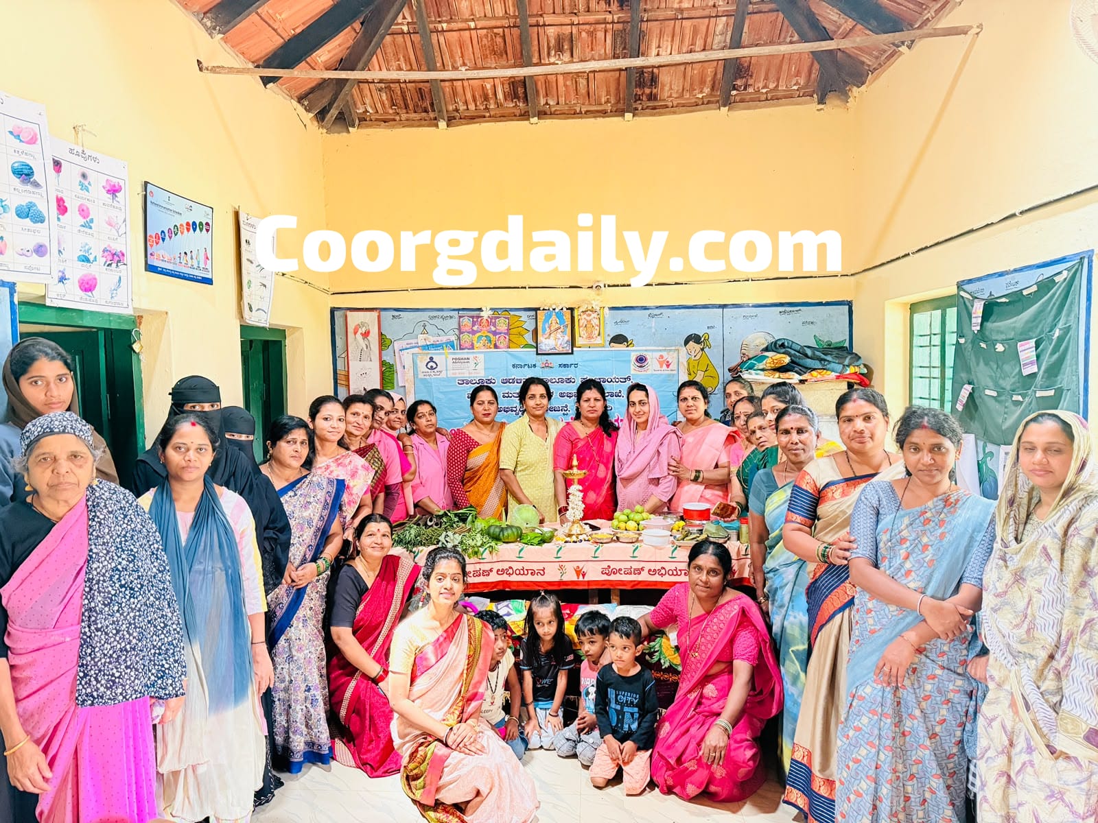 ನಾಪೋಕ್ಲು ;ಇಂದಿರಾನಗರ ಅಂಗನವಾಡಿ ಕೇಂದ್ರದಲ್ಲಿ ಯಶಸ್ವಿಯಾಗಿ ನಡೆದ ಪೋಷಣ್ ಮಾಸಾಚರಣೆ ಕಾರ್ಯಕ್ರಮ