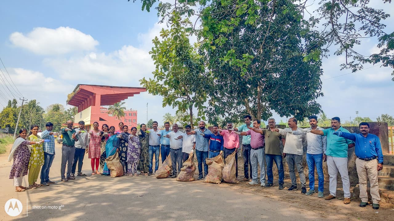 ಸ್ವಚ್ಛತಾ ಹೀ ಸೇವಾ ಅಭಿಯಾನಕ್ಕೆ ಇ.ಒ.ಚಾಲನೆ