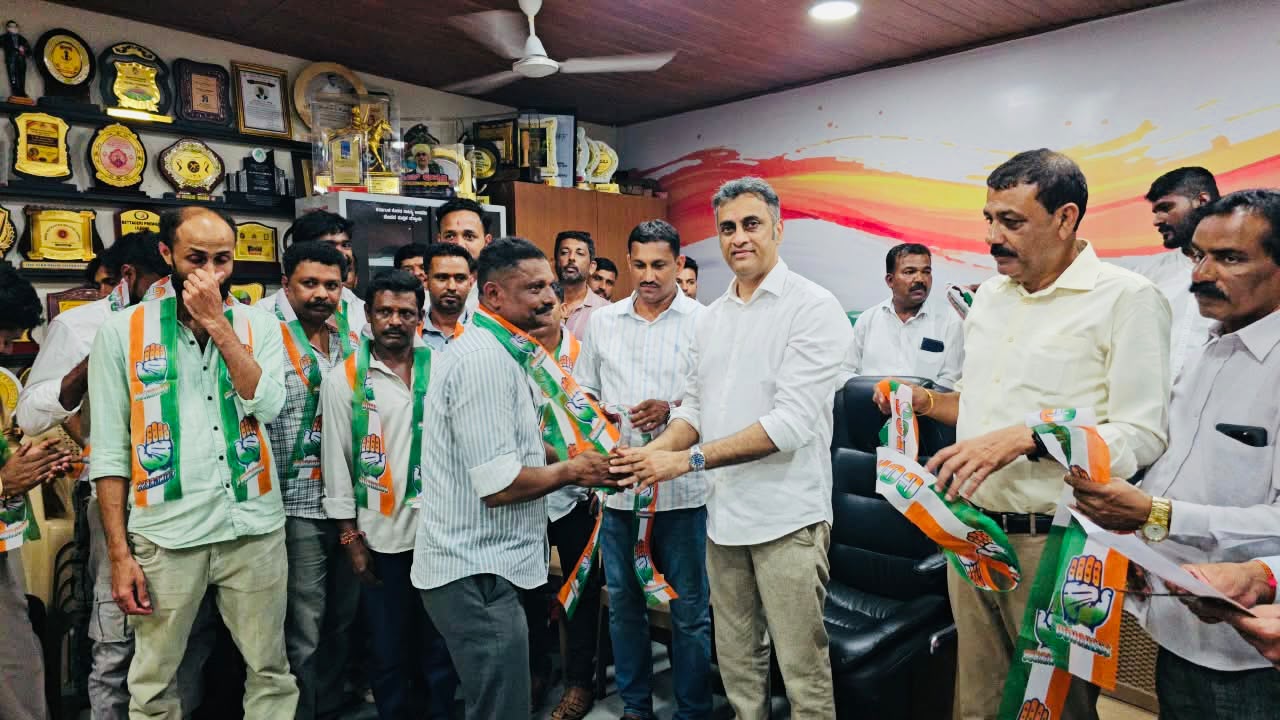 ಬೆಟ್ಟಗೇರಿಯಲ್ಲಿ ಬಿಜೆಪಿ ತೊರೆದು  ಕಾಂಗ್ರೆಸ್ ಸೇರ್ಪಡೆ