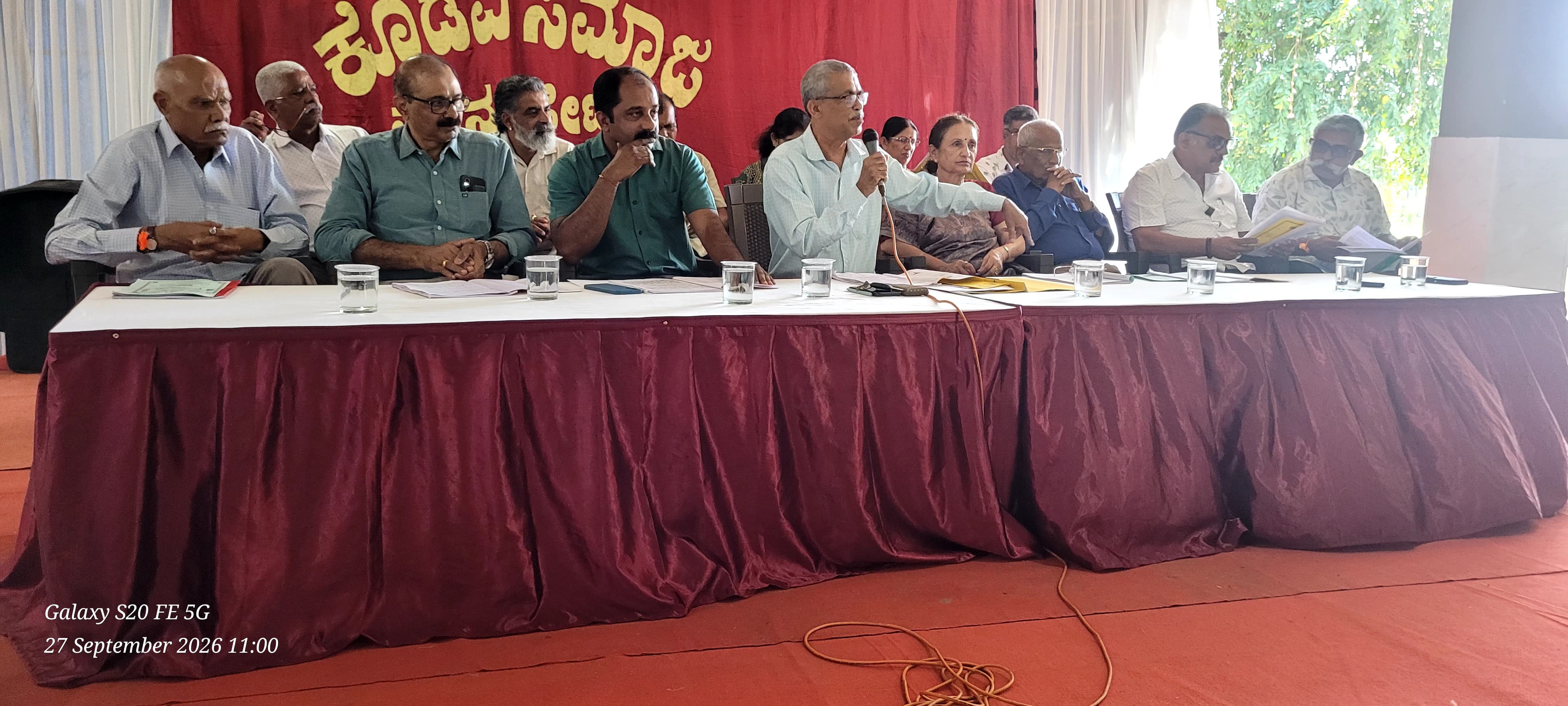 ಪೊನ್ನಂಪೇಟೆ ಕೊಡವ ಸಮಾಜದ ಮಹಾಸಭೆ : ಪ್ರತಿಭಾವಂತ ವಿದ್ಯಾರ್ಥಿಗಳಿಗೆ ಪ್ರೋತ್ಸಾಹ ಧನ ವಿತರಣೆ