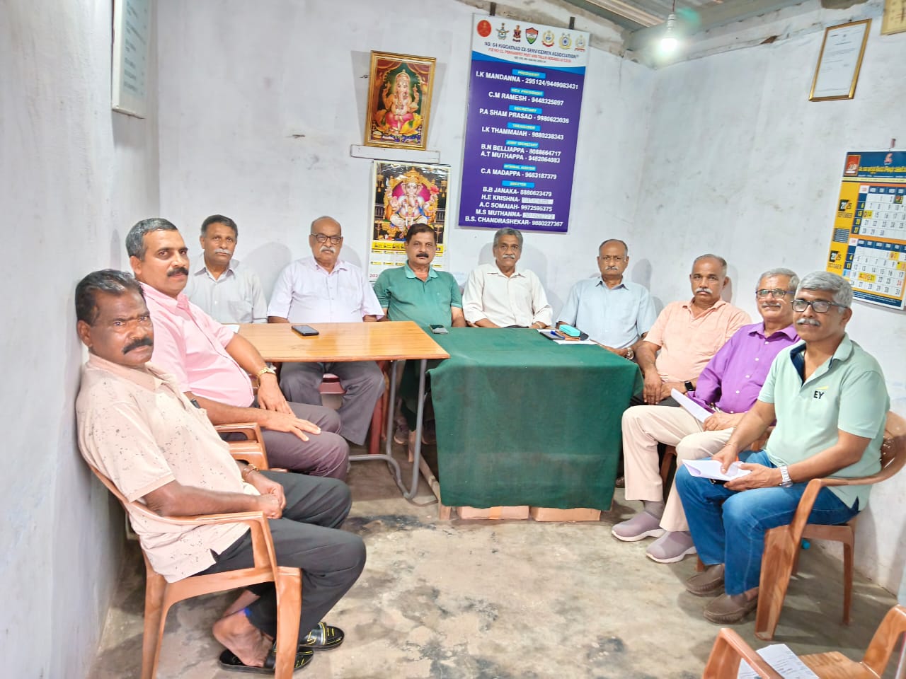 ಮಾಜಿ ಸೈನಿಕರ ಸಮಸ್ಯೆ ಪರಿಹಾರಕ್ಕೆ ಕಿಗ್ಗಟ್ ನಾಡ್ ಸಂಘ ಬದ್ಧ: ಅಧ್ಯಕ್ಷ ಐನಂಡ ಮಂದಣ್ಣ