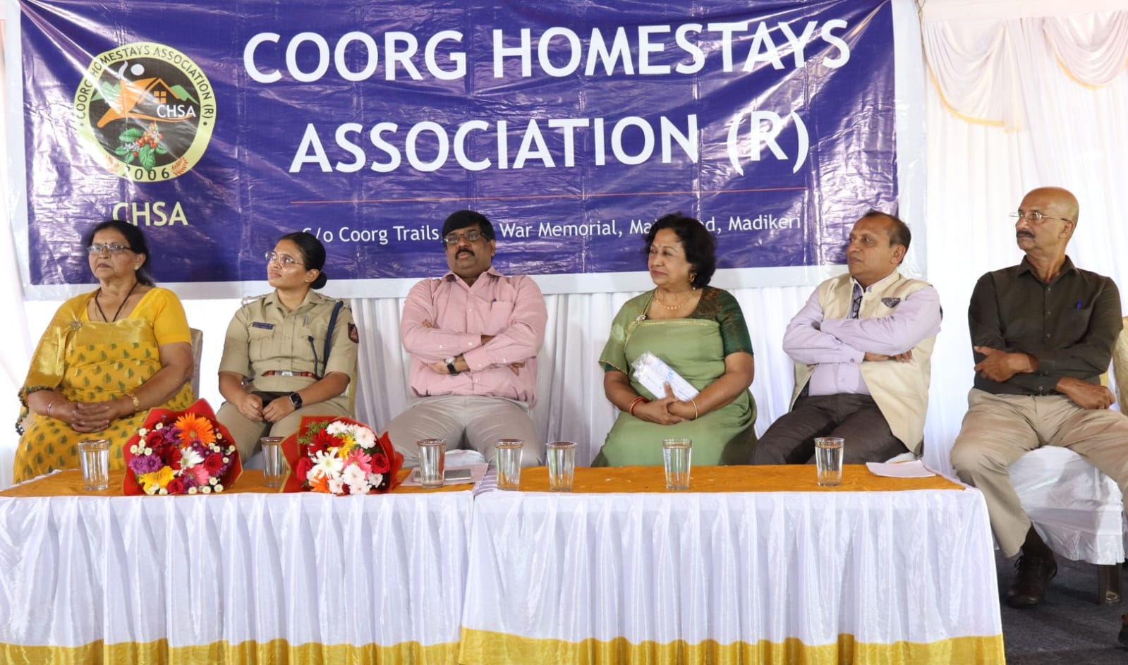 ಕೂರ್ಗ್ ಹೋಂಸ್ಟೇಸ್ ಅಸೋಸಿಯೇಷನ್ ವಾರ್ಷಿಕ ಮಹಾಸಭೆ : ಪ್ರವಾಸೋದ್ಯಮದ ಅಭಿವೃದ್ಧಿಗೆ ಜಿಲ್ಲಾಡಳಿತದಿಂದ ಅಗತ್ಯ ಸಹಕಾರ : ಜಿಲ್ಲಾಧಿಕಾರಿ ಸೋಮಶೇಖರ್ ಭರವಸೆ