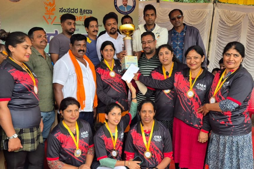ಸಂಸದರ ಕ್ರೀಡಾ ಮಹೋತ್ಸವ:ಟಿ. ಶೆಟ್ಟಿಗೇರಿ  ತಂಡ ಹಗ್ಗ ಜಗ್ಗಾಟದಲ್ಲಿ ಚಾಂಪಿಯನ್