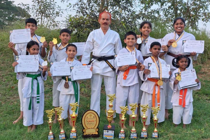 ಅಂತರಾಷ್ಟ್ರೀಯ ಕರಾಟೆ ಚಾಂಪಿಯನ್ ಶಿಪ್ ನಲ್ಲಿ ಪ್ರಶಸ್ತಿ