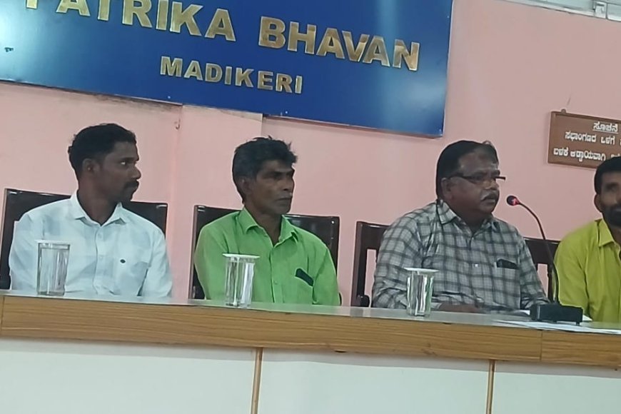 ಆದಿವಾಸಿಗಳ ವಿವಿಧ ಬೇಡಿಕೆಗಳನ್ನು ಈಡೇರಿಸುವಂತೆ ಒತ್ತಾಯಿಸಿ ವತಿಯಿಂದ ಡಿಸೆಂಬರ್ ಅಂತ್ಯದೊಳಗೆ ಜಿಲ್ಲೆಯ ಶಾಸಕರ ಮನೆ ಕಡೆ ಕಾರ್ಯಕ್ರಮ