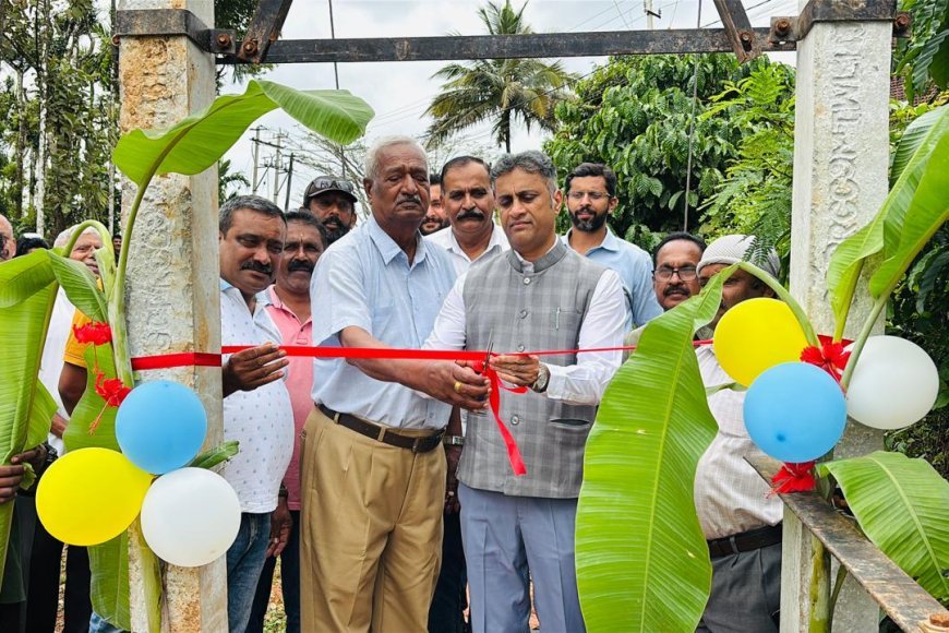ಪೊನ್ನಂಪೇಟೆ: ಕೋಣಗೇರಿ ನೂತನ ವಿದ್ಯುತ್ ಮಾರ್ಗ ಲೋಕಾರ್ಪಣೆ