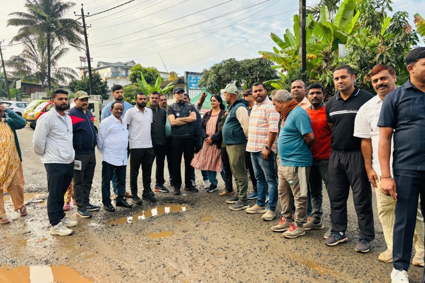 ವಿರಾಜಪೇಟೆ‌:ಲೋಕೋಪಯೋಗಿ ರಸ್ತೆಗಳನ್ನು‌ ಪರಿಶೀಲನೆ ನಡೆಸಿದ ಶಾಸಕ ಎಎಸ್ ಪೊನ್ನಣ್ಣ