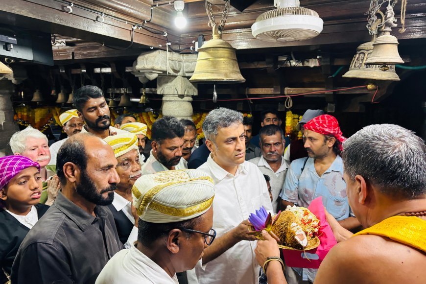 ಇತಿಹಾಸ ಪ್ರಸಿದ್ಧ ಕಕ್ಕಬ್ಬೆಯ ಶ್ರೀ ಪಾಡಿ ಇಗ್ಗುತಪ್ಪ ದೇವಸ್ಥಾನಕ್ಕೆ ಭೇಟಿ ನೀಡಿದ ಶಾಸಕ ಎಎಸ್ ಪೊನ್ನಣ್ಣ
