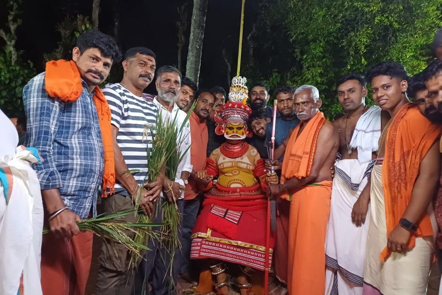 ಬಾಡಗ ಬಾಣಂಗಾಲದ ಶ್ರೀ ಮುತ್ತಪ್ಪ ದೇವಾಲಯದಲ್ಲಿ ಪುತ್ತರಿ ವೆಳ್ಳಾಟಂ