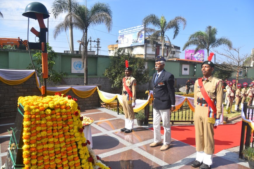 ಜಿಲ್ಲಾಡಳಿತದಿಂದ ಸಶಸ್ತ್ರ ಪಡೆಗಳ ಧ್ವಜ ದಿನಾಚರಣೆ