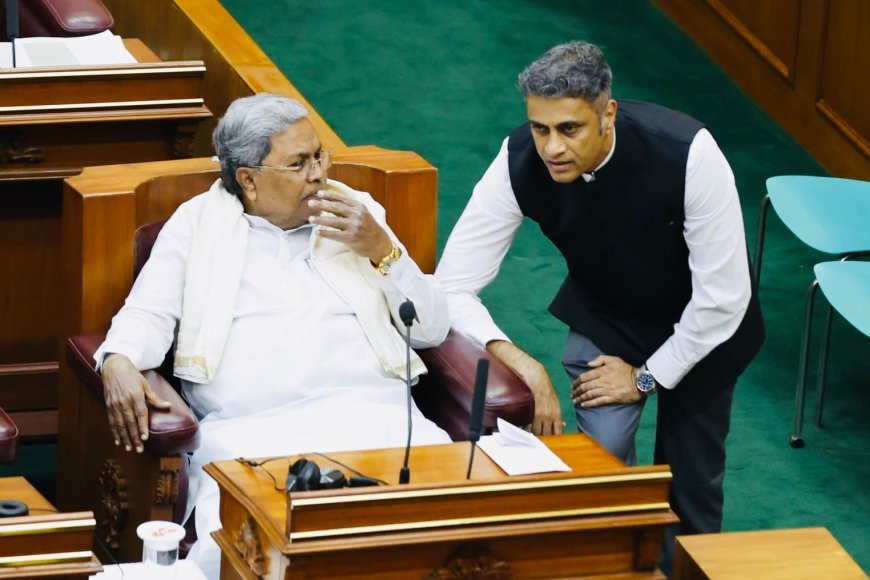 ಚಳಿಗಾಲದ ಅಧಿವೇಶನ:ಮುಖ್ಯಮಂತ್ರಿ ಹಾಗೂ ಶಾಸಕರೊಂದಿಗೆ ಶಾಸಕ ಎಎಸ್ ಪೊನ್ನಣ್ಣ ಚರ್ಚೆ