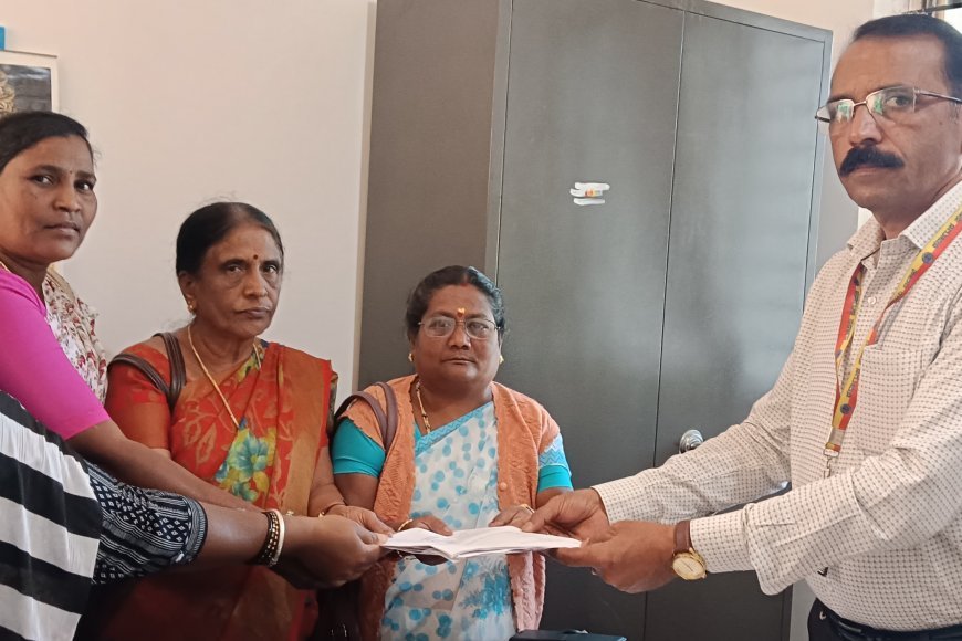 ವಿರಾಜಪೇಟೆ: ಮಹಿಳೆಯರ ಬೇಡಿಕೆಗಳನ್ನು ಈಡೇರಿಸುವಂತೆ ಒತ್ತಾಯಿಸಿ ಜನವಾದಿ ಮಹಿಳಾ ಸಂಘಟನೆ ವತಿಯಿಂದ ಮನವಿ ಸಲ್ಲಿಕೆ