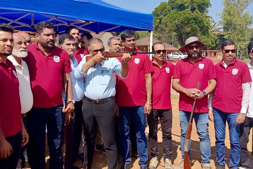 ಕಂಡಂಗಾಲದಲ್ಲಿ ಕೊಡವ ಮುಸ್ಲಿಮರ ಕೌಟುಂಬಿಕ ಶೂಟಿಂಗ್ ಸ್ಪರ್ಧೆ:  ನಾಗರಿಕ ಬಂದೂಕು ತರಬೇತಿ ನಿರಂತರವಾಗಬೇಕು:ಸೂಫಿ ಹಾಜಿ ನುಡಿ