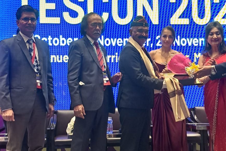 ನಿವೃತ್ತ ಲೆಪ್ಟಿನೆಂಟ್ ಜನರಲ್ ಡಾ. ಬಿ.ಎನ್.ಬಿ.ಎಂ.ಪ್ರಸಾದ್ ಅವರಿಗೆ ಥೋರಾಸಿಕ್ ಎಂಡೋ ಸ್ಕೋಪಿ ಸೊಸೈಟಿ ಆಫ್ ಇಂಡಿಯಾ ಪ್ರಶಸ್ತಿ