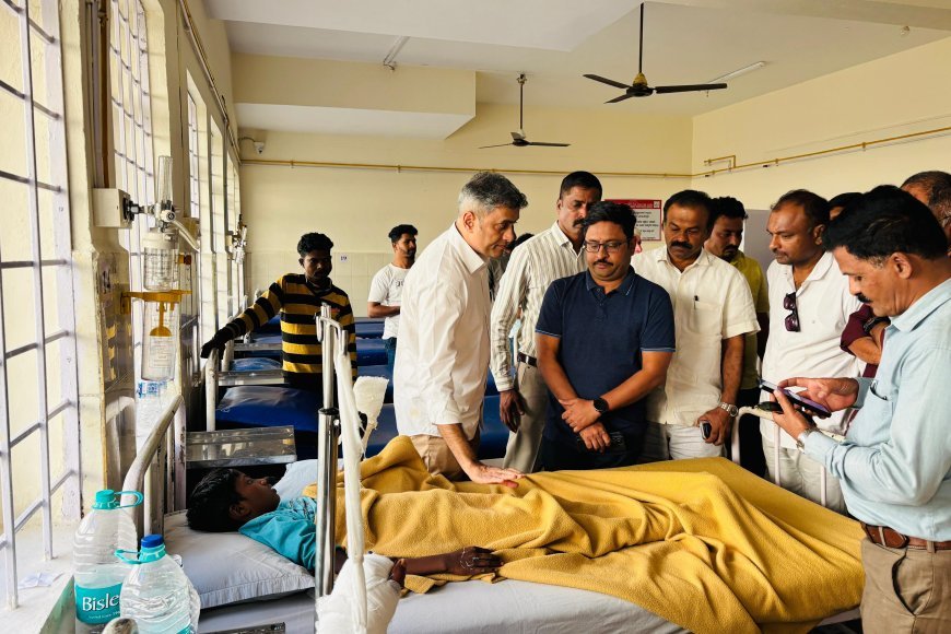 ಚಿಕಿತ್ಸೆ ಗೆ ಪ್ರಥಮ ಆದ್ಯತೆ ನೀಡಿ, ಬಿಲ್ ಬಗ್ಗೆ ನಂತರ ಗಮನ ಹರಿಸಿ: ಎ.ಎಸ್.ಪೊನ್ನಣ್ಣ ಖಡಕ್ ಸೂಚನೆ