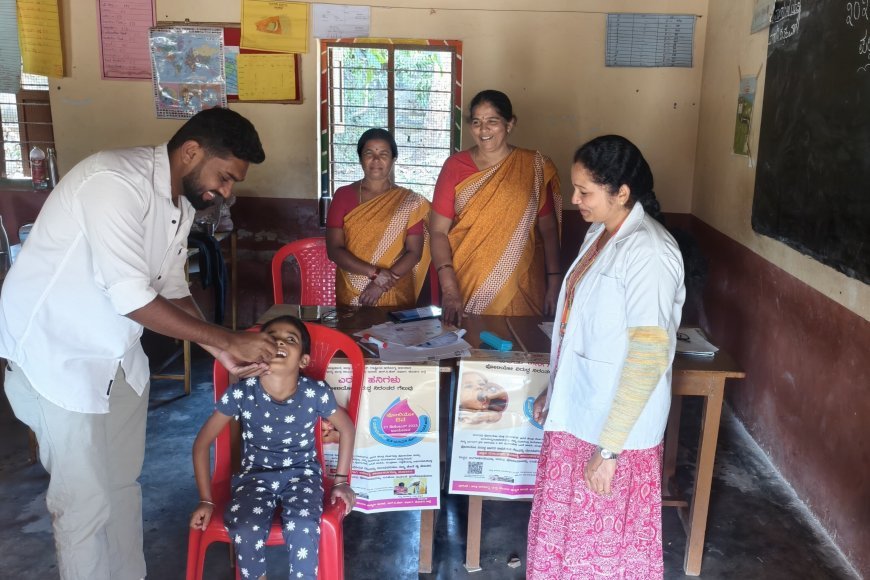 ಕೂಡಮಂಗಳೂರು:ಪಲ್ಸ್ ಪೊಲಿಯೊ ಕಾರ್ಯಕ್ರಮ