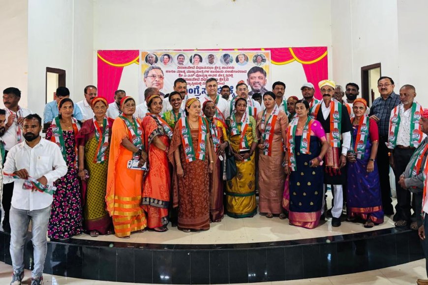 ವಿರಾಜಪೇಟೆ:ಶಾಸಕ ಎಎಸ್ ಪೊನ್ನಣ್ಣ ಸಮ್ಮುಖದಲ್ಲಿ,ಡಾ.ಸುಭಾಷ್ ನಾಣಯ್ಯ ನೇತೃತ್ವದ ತಂಡ ಬಿಜೆಪಿ ‌ತೊರೆದು ಕಾಂಗ್ರೆಸ್ ಸೇರ್ಪಡೆ