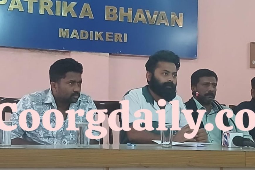 ಡಿ.26ರಂದು ಮರಗೋಡು, ಹುಲಿತಾಳ, ಕತ್ತಲೆಕಾಡು, ಮಡಿಕೇರಿಗೆ ಹೋಗುವ ರಸ್ತೆ ದುರಸ್ತಿಗೆ ಆಗ್ರಹಿಸಿ ಪ್ರತಿಭಟನೆ