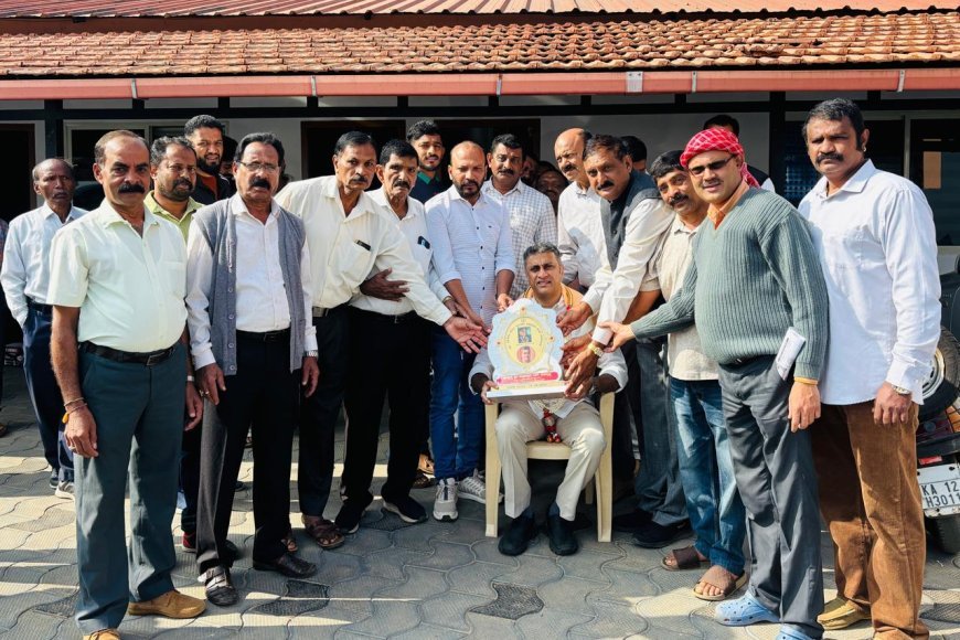 ಮಾಜಿ ಸೈನಿಕರ ಕಟ್ಟಡ ನಿರ್ಮಾಣಕ್ಕೆ ಶಾಸಕ ಪೊನ್ನಣ್ಣರವರಿಂದ ವೈಯಕ್ತಿಕ ಧನ ಸಹಾಯ