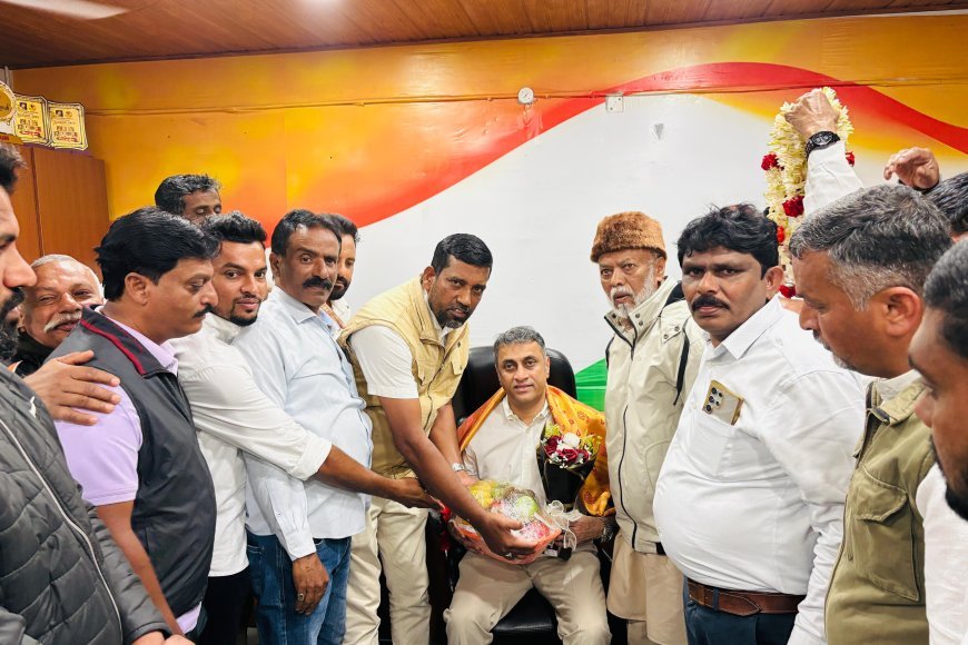 ವಕ್ಫ್ ಬೋರ್ಡ್ ನಿಂದ ಕೊಡಗು ಜಿಲ್ಲೆಗೆ 20ಕೋಟಿ ರೂ ಅನುದಾನ ಬಿಡುಗಡೆ: ಶಾಸಕ ಎಎಸ್ ಪೊನ್ನಣ್ಣ ಅವರಿಗೆ ಸನ್ಮಾನ