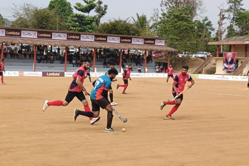 ಲೆವಿಸ್ಟಾ ಕೊಡವ ಹಾಕಿ ಚಾಂಪಿಯನ್ಸ್ ಟ್ರೋಫಿ ಪಂದ್ಯಾವಳಿ : ನೆಲ್ಲಮಕ್ಕಡ ತಂಡಕ್ಕೆ ಭರ್ಜರಿ ಗೆಲುವು