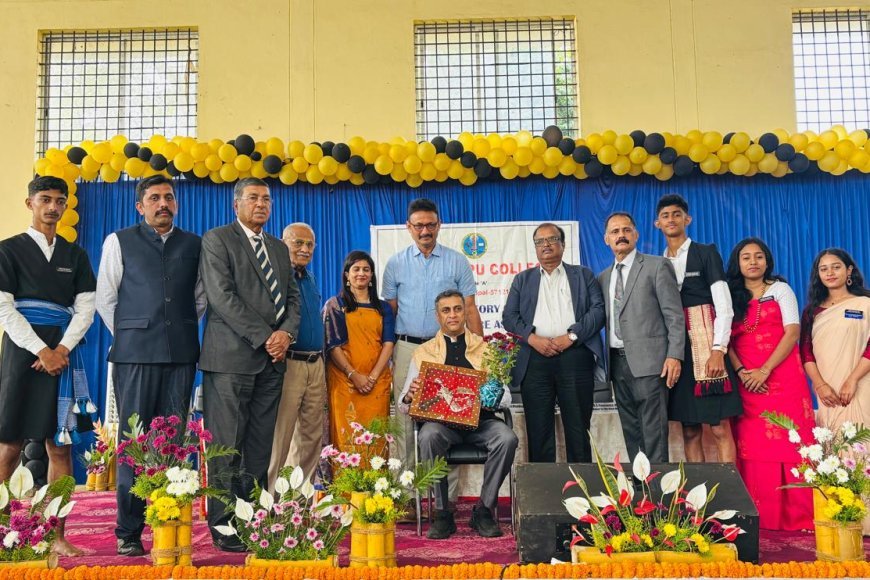 ಗೋಣಿಕೊಪ್ಪ:ಕಾವೇರಿ ಕಾಲೇಜಿನ ವಿದ್ಯಾರ್ಥಿ ಕ್ಷೇಮಾಭಿವೃದ್ಧಿ ಸಂಘದ ಸಮಾರೋಪ ಸಮಾರಂಭದಲ್ಲಿ ಭಾಗವಹಿಸಿದ ಶಾಸಕ ಎಎಸ್ ಪೊನ್ನಣ್ಣ
