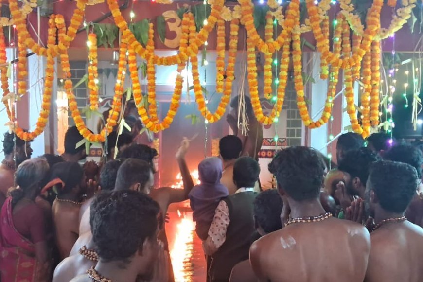 ವಿರಾಜಪೇಟೆ:ಶ್ರದ್ಧಾ ಭಕ್ತಿಯಿಂದ ಜರುಗಿದ ಮಂಡಲ ಪೂಜಾ ಮಹೋತ್ಸವ