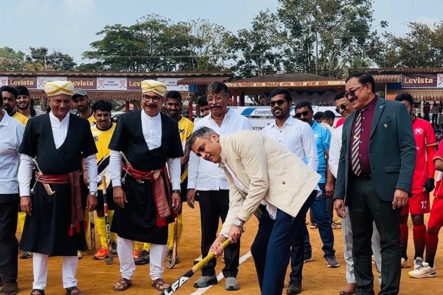 ಲೆವಿಸ್ಟಾ ಚಾಂಪಿಯನ್ಸ್ ಟ್ರೋಫಿ:ಹಾಕಿ ಕೊಡವರ ಉಸಿರಾಗಿದೆ:ಶಾಸಕ ಎಎಸ್ ಪೊನ್ನಣ್ಣ
