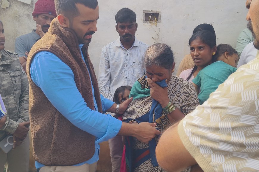 ಆನೆ ದಾಳಿಗೆ ಕೃಷಿಕ ಬಲಿ: ಶಾಸಕ ಡಾ.ಮಂತರ್ ಗೌಡ ಭೇಟಿ,ಕುಟುಂಬಸ್ಥರಿಗೆ ಸಾಂತ್ವನ