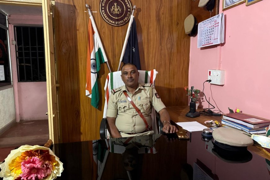 ಕುಟ್ಟ ಠಾಣಾಧಿಕಾರಿಯಾಗಿ ಎನ್.ಟಿ. ತಮ್ಮಯ್ಯ ಅಧಿಕಾರ ಸ್ವೀಕಾರ