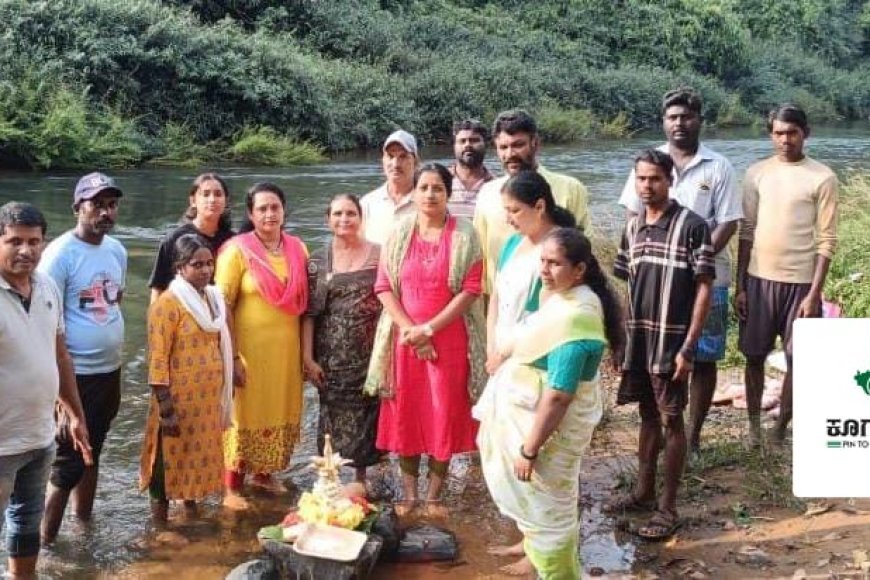 ಹುಣ್ಣಿಮೆಯ ಅಂಗವಾಗಿ ನಾಪೋಕ್ಲುವಿನಲ್ಲಿ ಜೀವನದಿ ಕಾವೇರಿಗೆ ನಾಪೋಕ್ಲು ಪಂಚಾಯತ್ ಹಾಗೂ ಧರ್ಮಸ್ಥಳ ಸಂಘದಿಂದ ಮಹಾಆರತಿ
