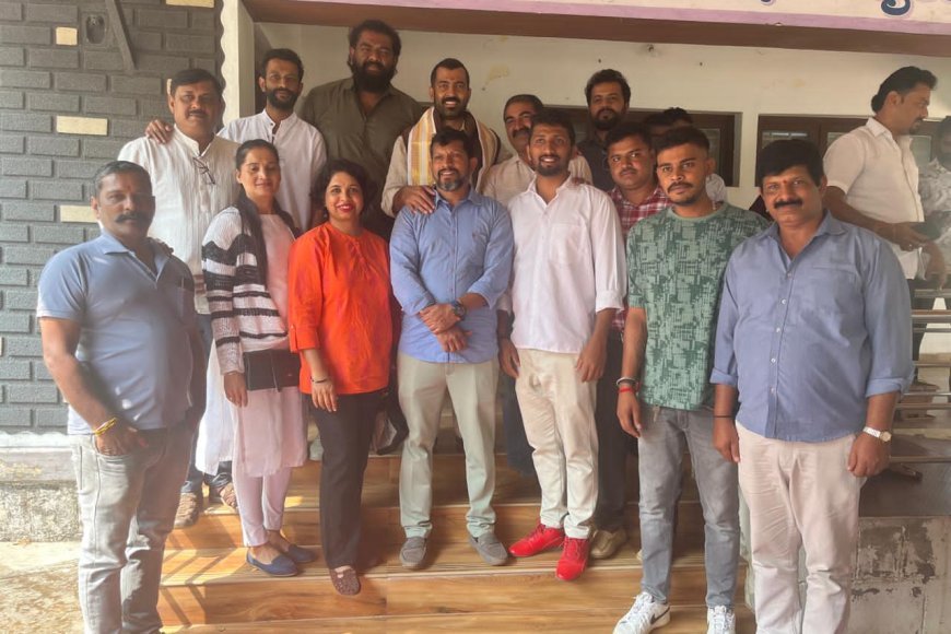 ಶಾಸಕ ಮಂತರ್ ಗೌಡ ಅವರನ್ನು  ಭೇಟಿಯಾದ ಕೊಡಗು ಗೌಡ ಯುವ ವೇದಿಕೆ ಸದಸ್ಯರು