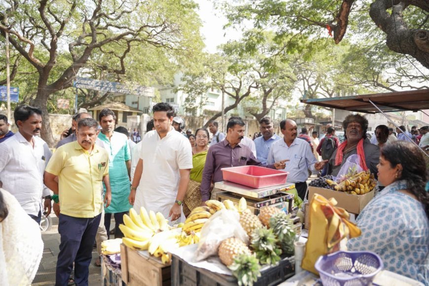 ಬೀದಿಬದಿ ವ್ಯಾಪಾರಿಗಳ ವಲಯ ಸ್ಥಾಪನೆಗೆ ಆದ್ಯತೆ:ಸಂಸದ ಯದುವೀರ್ ಒಡೆಯರ್