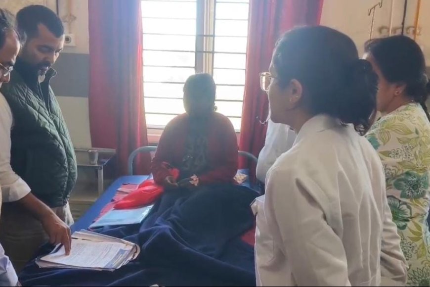 ಮಡಿಕೇರಿ:ಜಿಲ್ಲಾಸ್ಪತ್ರೆಗೆ ದಿಢೀರ್ ಭೇಟಿ ನೀಡಿ ಪರಿಶೀಲನೆ ನಡೆಸಿದ ಶಾಸಕ ಡಾ.ಮಂತರ್ ಗೌಡ